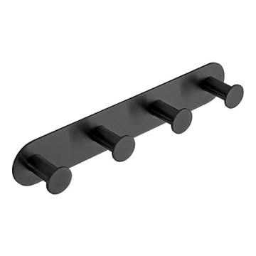 Nerūsējošā tērauda pakaramais 25,5x4,5 cm, melns