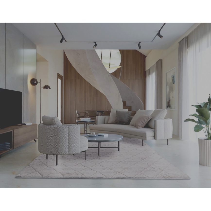 Neslīdīgs paklājs MODENA NEW 120x160 cm gaiši pelēks