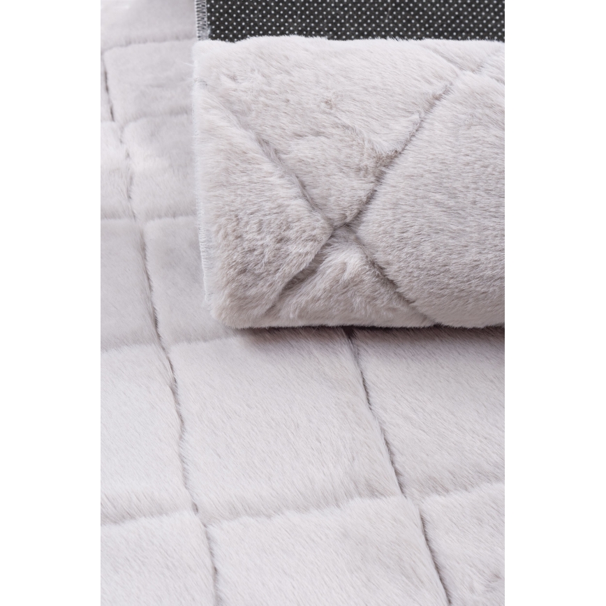 Neslīdīgs paklājs MODENA NEW 120x160 cm gaiši pelēks