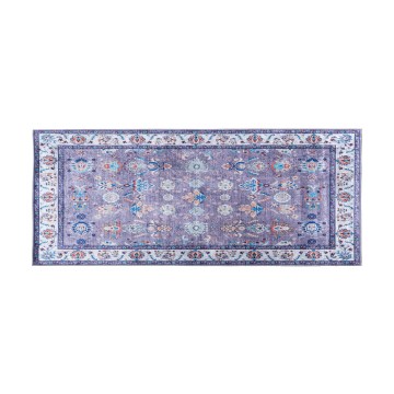 Neslīdošs orientālais paklājs PRINT SHINE 70x140 cm zils