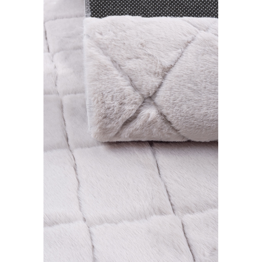 Neslīdošs paklājs MODENA NEW 160x220 cm, gaiši pelēks