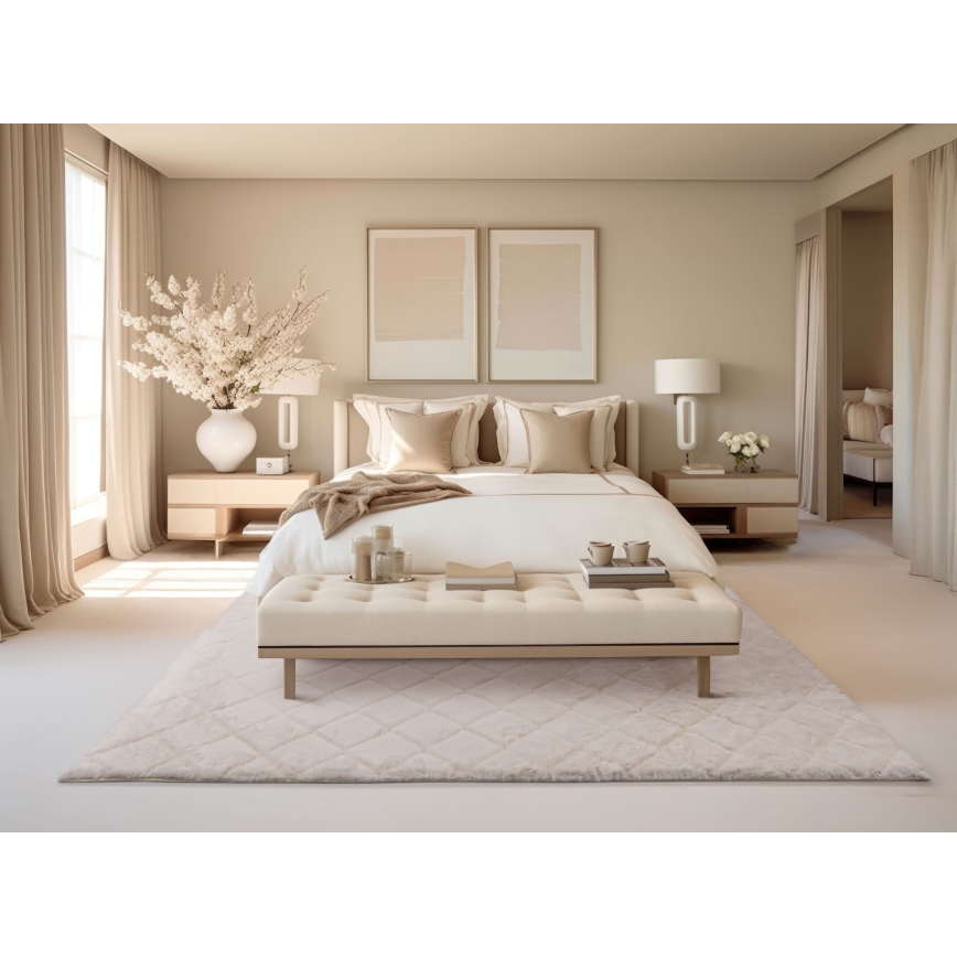 Neslīdošs paklājs MODENA NEW 80x140 cm krēmkrāsas