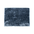 Neslīdošs vannas paklājs CHENILLE 50x80 cm pelēks