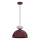 NEVIS pakarināmā lampa uz kabeļa 1xE27/15W/230V Ø 29 cm, burgundijas sarkana
