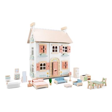 New Classic Toys - Koka leļļu māja