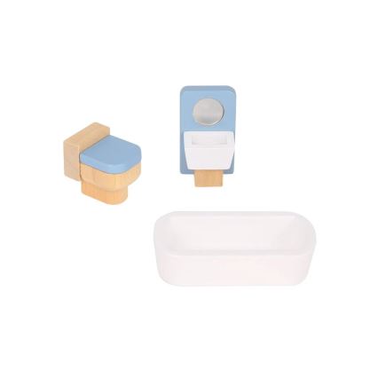 New Classic Toys - Koka leļļu māja sarkana