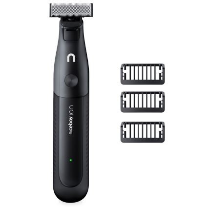 Niceboy ION AirBlade - Bārdas trimmeris 5W/5V 800 mAh IPX6 melna