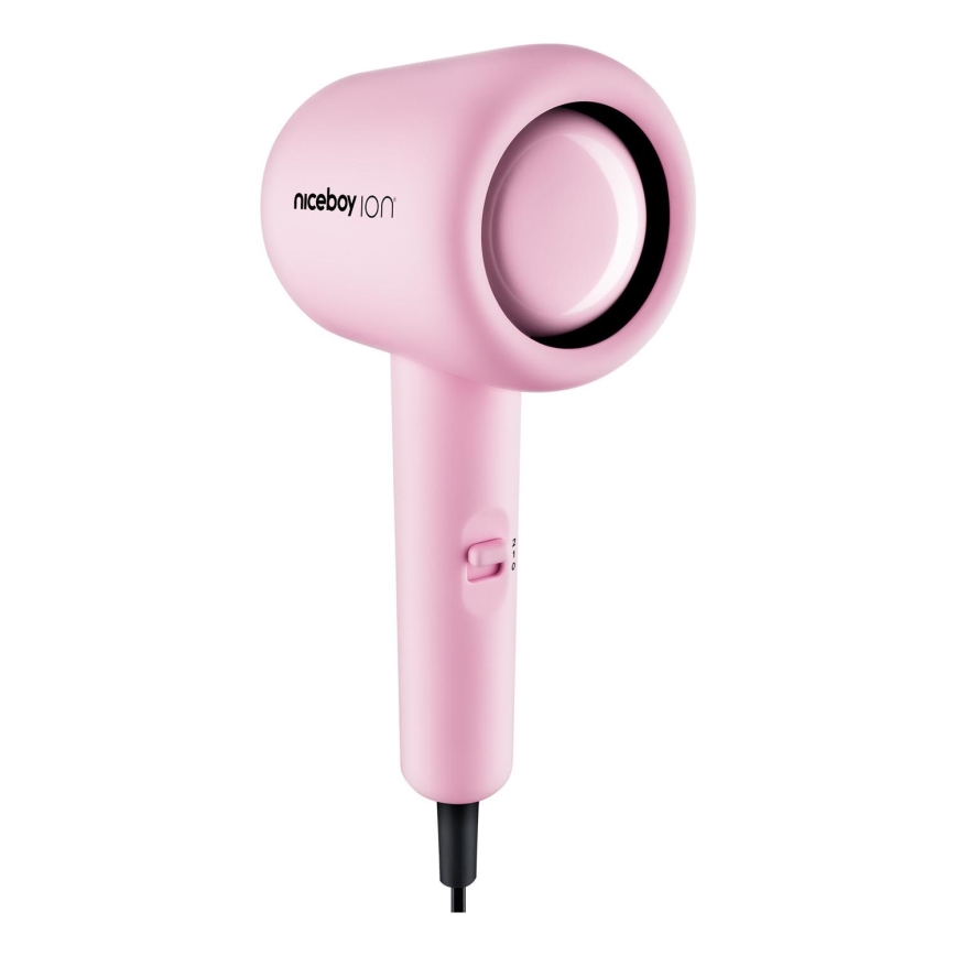 Niceboy ION AirSonic POP - Matu fēns 1400W/230V rozā