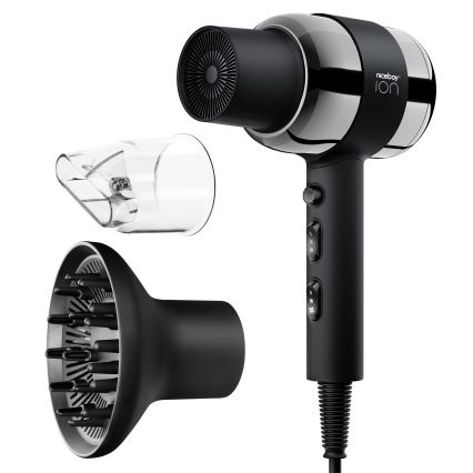 Niceboy ION AirSonic PRO - Matu fēns 2200W/230V melna