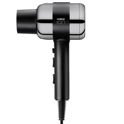 Niceboy ION AirSonic PRO - Matu fēns 2200W/230V melna