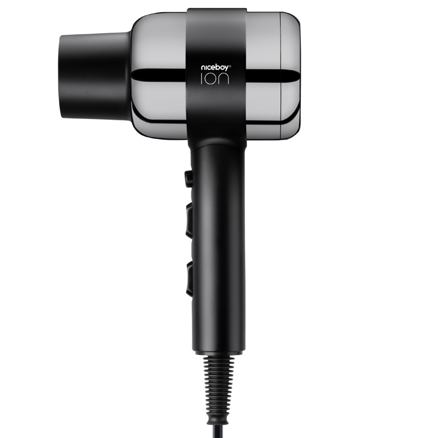 Niceboy ION AirSonic PRO - Matu fēns 2200W/230V melna