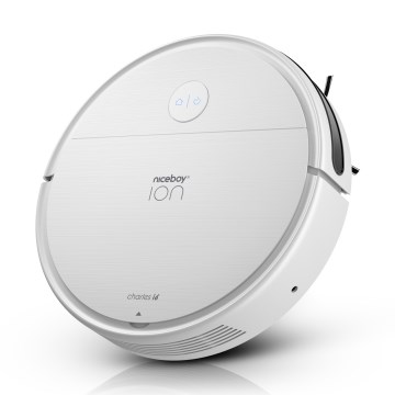 Niceboy ION Charles i6 - Viedais robota putekļu sūcējs 2in1 2600 mAh Wi-Fi balta