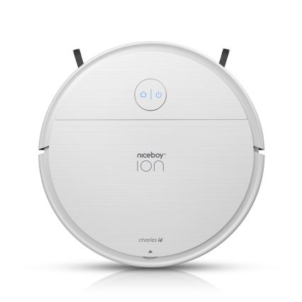 Niceboy ION Charles i6 - Viedais robota putekļu sūcējs 2in1 2600 mAh Wi-Fi balta