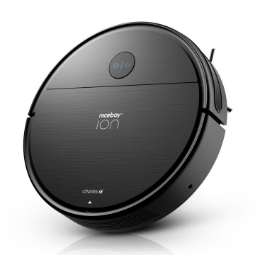 Niceboy ION Charles i6 - Viedais robota putekļu sūcējs 2in1 2600 mAh Wi-Fi melna