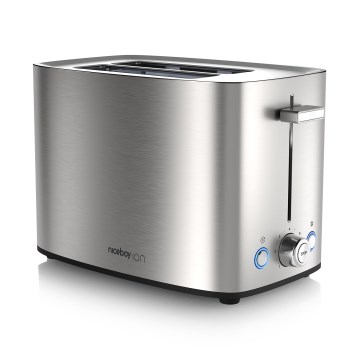 Niceboy ION Cruncher C4 - Tosteris ar divām atverēm un grauzdētavu 850W/230V nerūsējošs tērauds