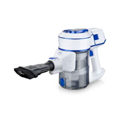 Niceboy ION Hurricane H5 - Bezvadu putekļu sūcējs 2in1 150W/2200 mAh balta/zila
