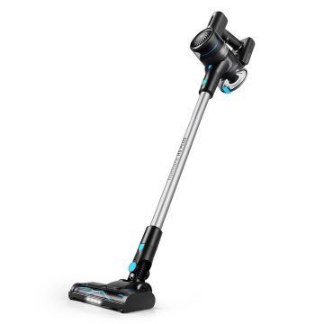 Niceboy ION Hurricane H5 Plus - Bezvadu putekļu sūcējs 2in1 140W/2200 mAh melna
