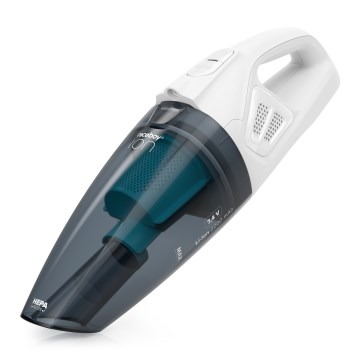 Niceboy ION Hurricane R1 - Uzlādējams rokas putekļu sūcējs 50W/2200 mAh balta/zila