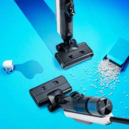 Niceboy ION Hurricane W9 - Bezvadu putekļu sūcējs 2in1 180W/2600 mAh melna