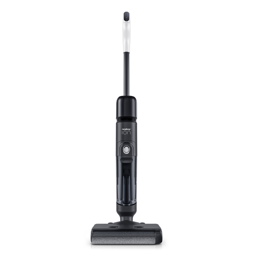 Niceboy ION Hurricane W9 - Bezvadu putekļu sūcējs 2in1 180W/2600 mAh melna