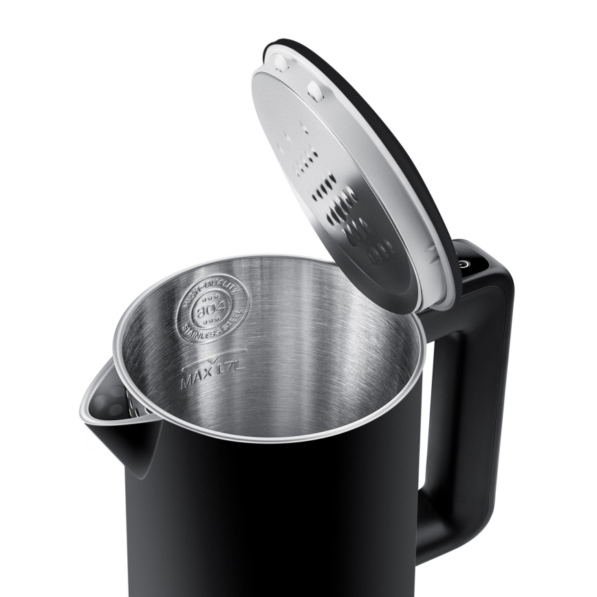 Niceboy ION SmartKettle - Viedā tējkanna ar termoregulāciju 1,7 l 2200W/230V Wi-Fi melna