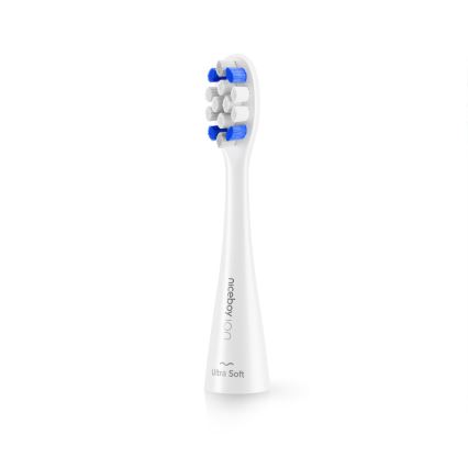 Niceboy ION Sonic Kids - Bērnu soniska zobu suka 500 mAh IPX7 balta