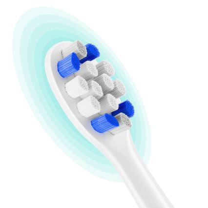 Niceboy ION Sonic Kids - Bērnu ultraskaņas zobu birste 500 mAh IPX7 balta