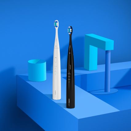 Niceboy ION Sonic Lite - Soniska zobu birste 500 mAh IPX7 balta