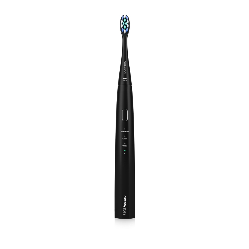 Niceboy ION Sonic Lite - Ultraskaņas zobu birste 500 mAh IPX7 melna