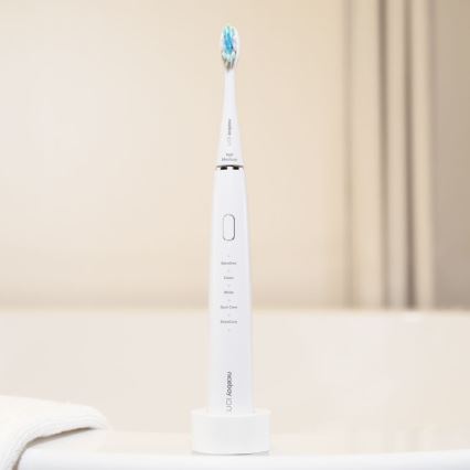 Niceboy ION Sonic - Soniskā zobu suka 800 mAh IPX7 balta
