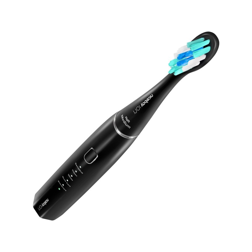 Niceboy ION Sonic - Ultraskaņas zobu birste 800 mAh IPX7 melna
