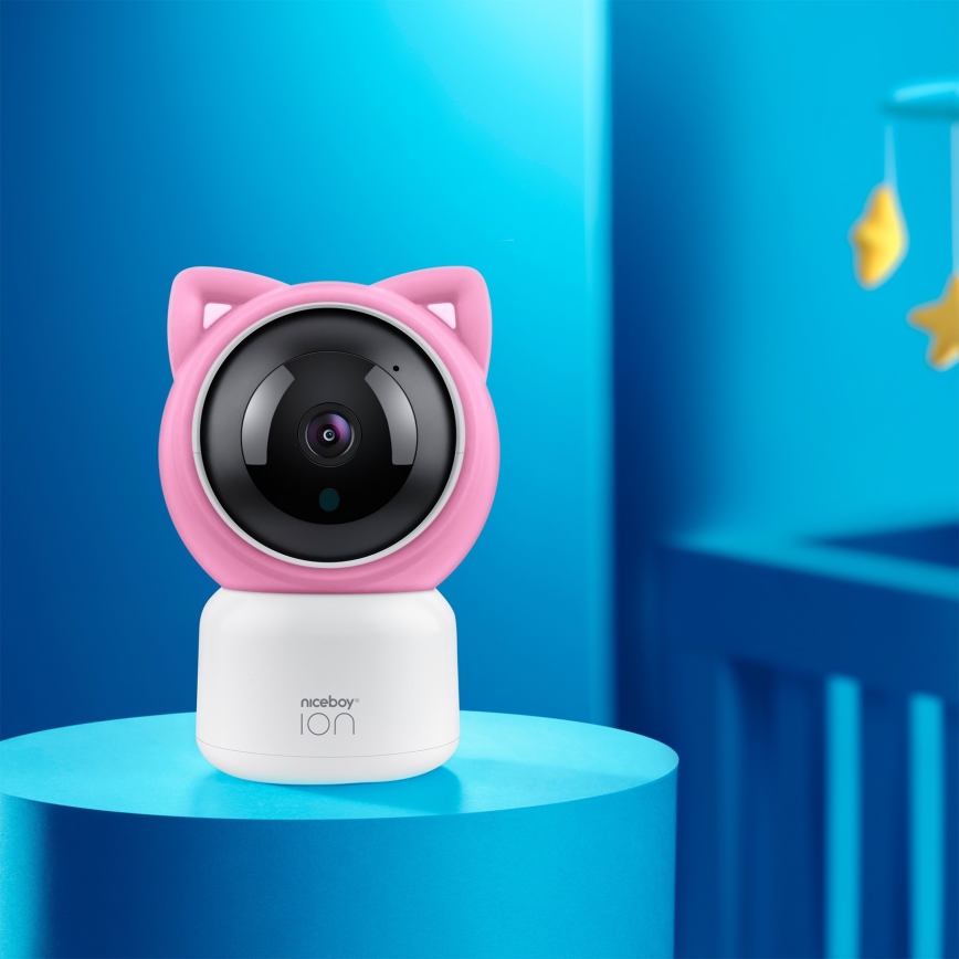 Niceboy ION Starlight SL3 - Viedā bērnu uzraudzības ierīce Full HD 1080p 5V Wi-Fi