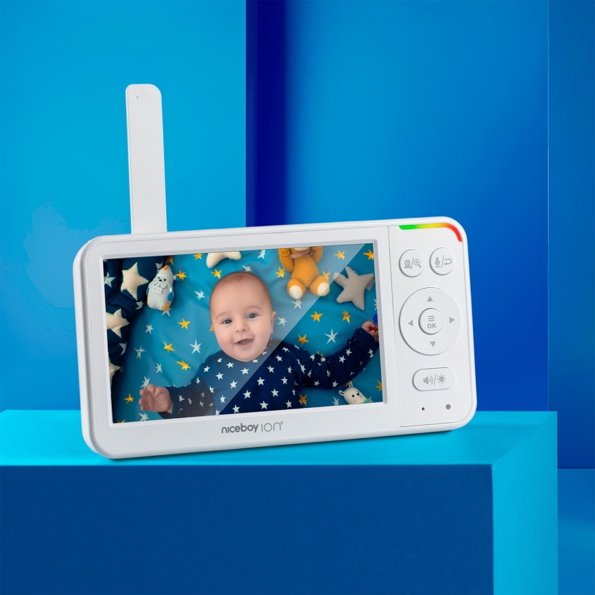 Niceboy ION Starlight SL5 - Bērnu uzraudzības ierīce Full HD 1080p 4000 mAh 5V