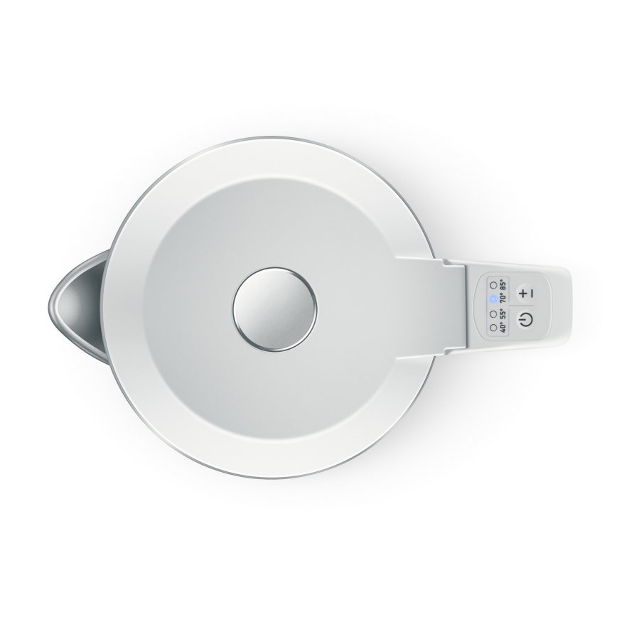 Niceboy ION ThermoKettle TK5 - Tējkanna ar termoregulāciju 1,7 l 2200W/230V balta