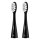 Niceboy - KOMPLEKTS 2x Rezerves uzgalis Soft zobu birstei ION Sonic un SmartSonic melna