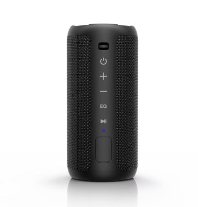 Niceboy Orion - LED Bezvadu skaļrunis ar mikrofonu 24W/2200 mAh IPX7 melna