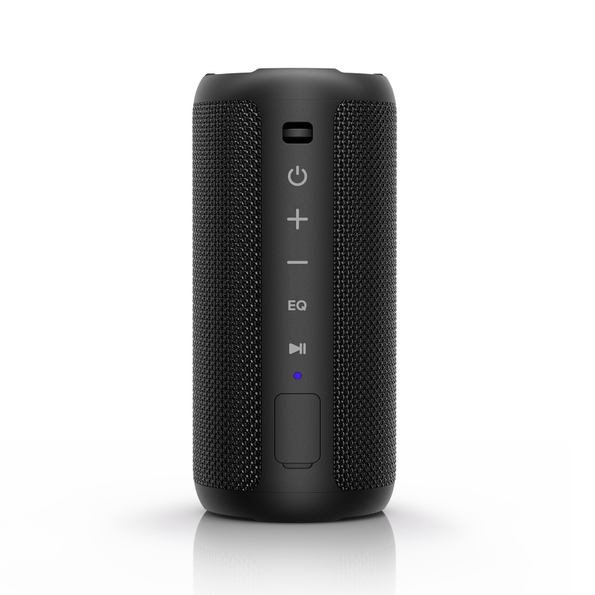 Niceboy Orion - LED Bezvadu skaļrunis ar mikrofonu 24W/2200 mAh IPX7 melna