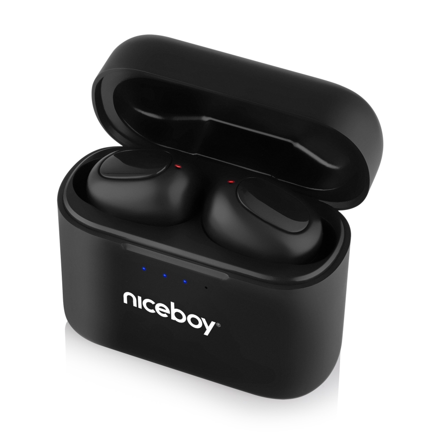 Niceboy Podsie 4 - Bezvadu austiņas IP54 melnas