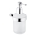 NIMCO BR 11031C-26 - Sienas ziepju dozators BORMO 180 mm matēts stikls/spīdīgi hromēts
