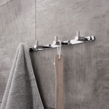 NIMCO BR 11104-26 - Sienas dvieļu turētājs BORMO 30 cm spīdīgi hromēts