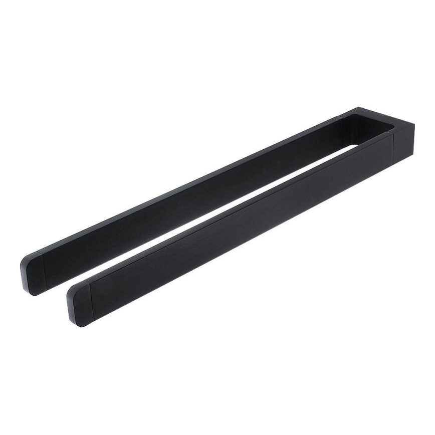 NIMCO MAC 29098-90 - Sienas dvieļu turētājs MAYA 37 cm matēts melna