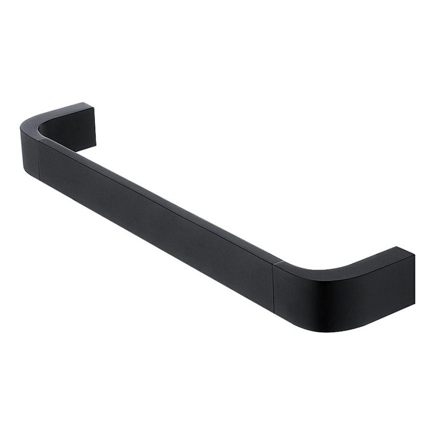 NIMCO NKC 30035-90 - Sienas dvieļu turētājs NIKAU 39 cm matēts melna