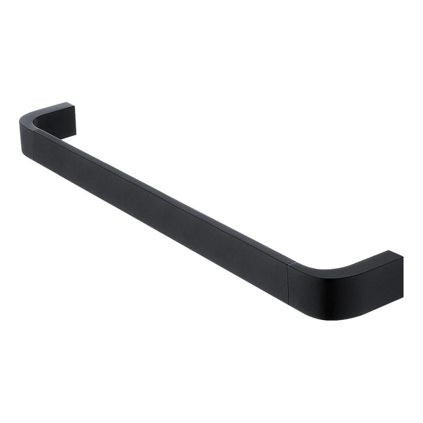 NIMCO NKC 30046-90 - Sienas dvieļu turētājs NIKAU 49 cm matēts melna