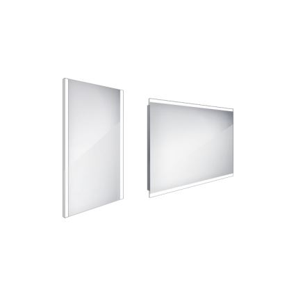 NIMCO ZP 11000 - LED Vannas istabas spogulis ar fona gaismu LED/18W/230V 6500K 60x40 cm IP44