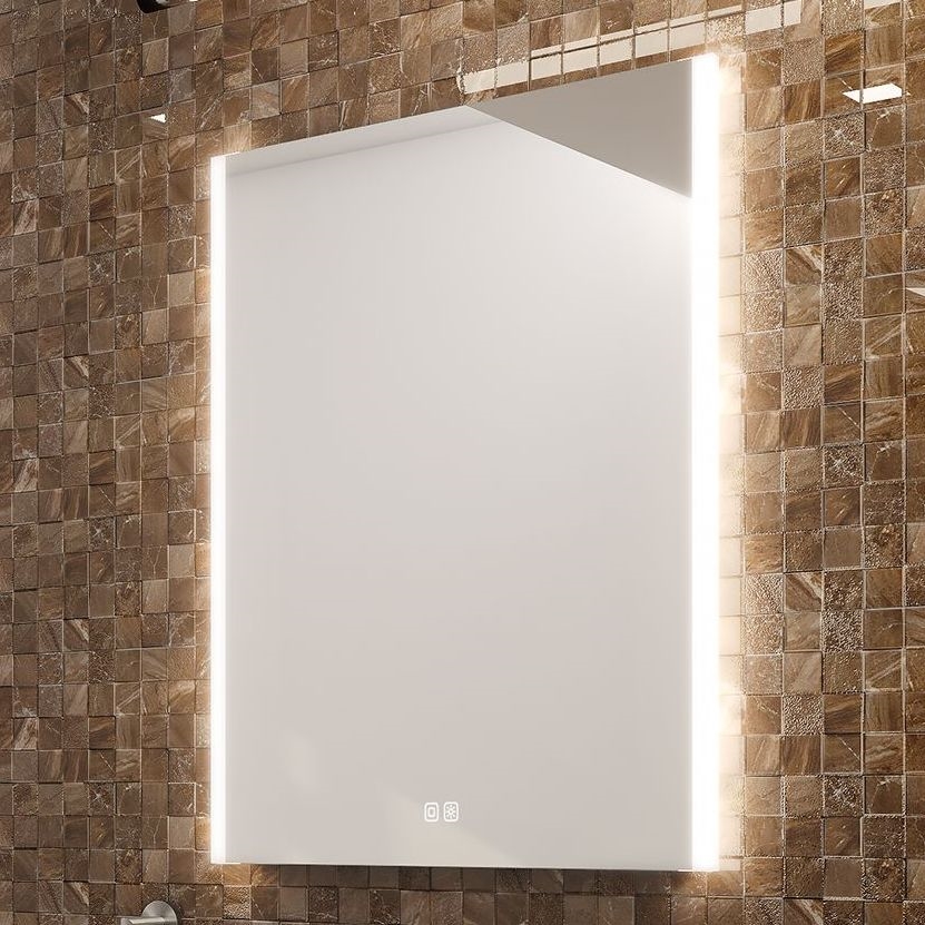 NIMCO ZP 11002VX - LED Aptumšojams vannas istabas spogulis ar fona apgaismojumu LED/24W/230V 3000-6500K 80x60 cm IP44