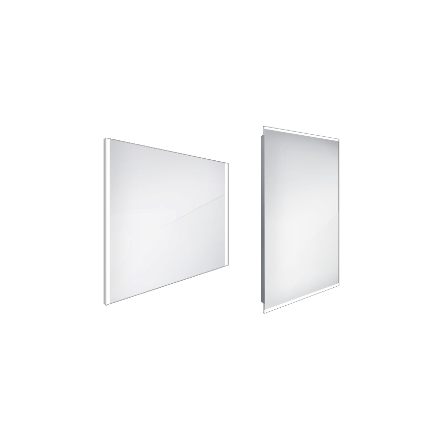 NIMCO ZP 11019 - LED Vannas istabas spogulis ar fona gaismu LED/21W/230V 6500K 70x90 cm IP44