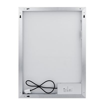NIMCO ZP 13002VX - LED Aptumšojams vannas istabas spogulis ar fona apgaismojumu LED/41W/230V 3000-6500K 80x60 cm IP44