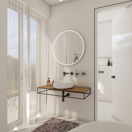 NIMCO ZP 26000R - LED vannas istabas spogulis ar aizmugurējo apgaismojumu LED/26W/230V 6500K Ø 60 cm IP44