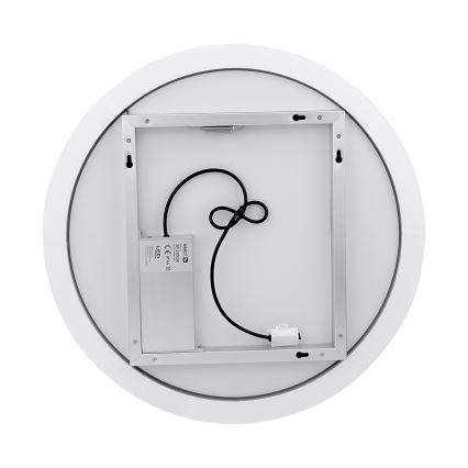 NIMCO ZP 26000RVX - LED Aptumšojams vannas istabas spogulis ar fona apgaismojumu LED/26W/230V 3000-6500K d. 60 cm IP44