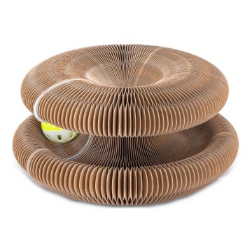 Nobleza - Kaķu skrāpējamais statīvs 3 vienā, brūns